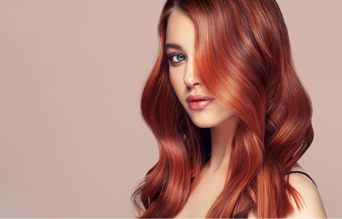 Try a New Bold Look With Red Wavy Hair