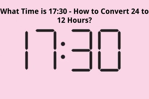 what time is 17:30