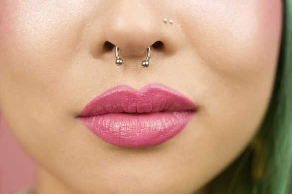 small septum piercing