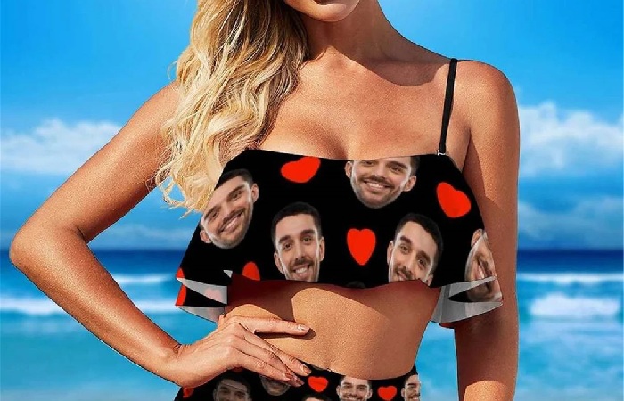 Swimsuit with Pet's Face