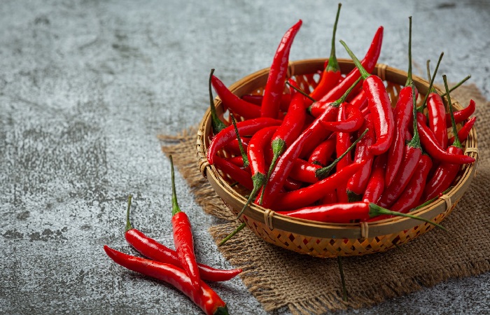 Benefits and Properties of Red Chilli